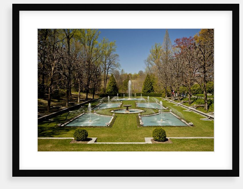 Italian Water Garden at Longwood Garden by Anonymous