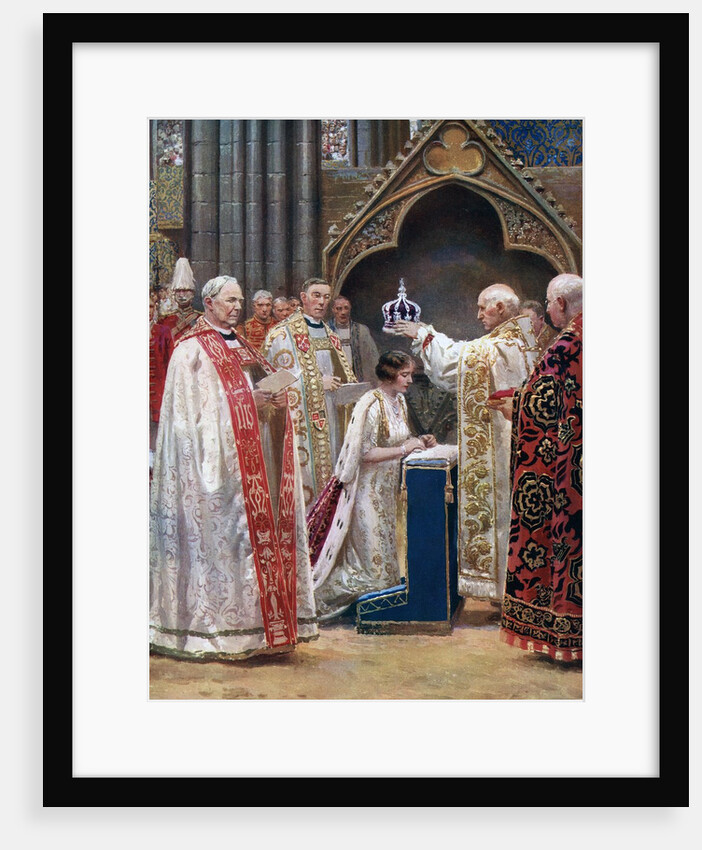 The Crowning of Queen Elizabeth in 1937 by Anonymous