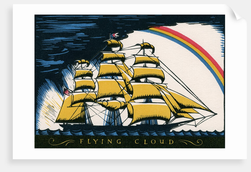 The American Clipper Ship Flying Cloud by Anonymous