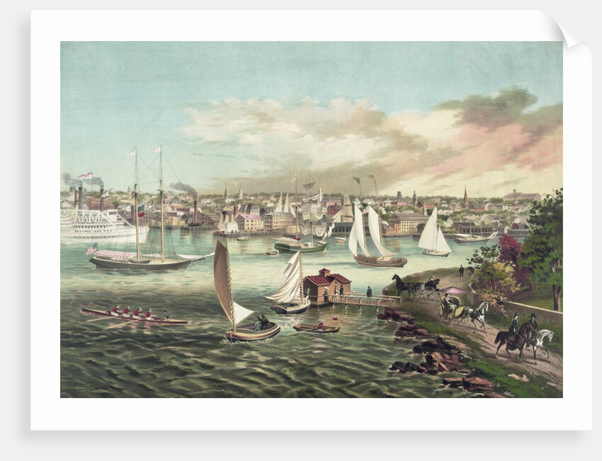 Newport Beach, Rhode Island by Anonymous