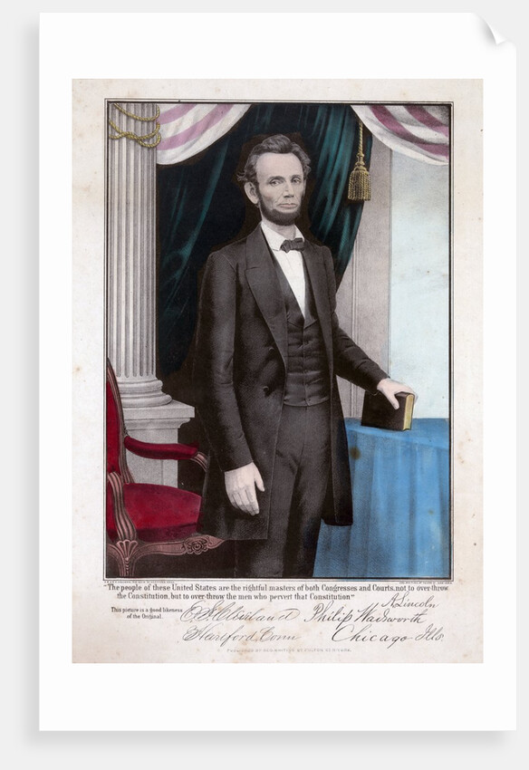 Portrait of Abraham Lincoln by Anonymous