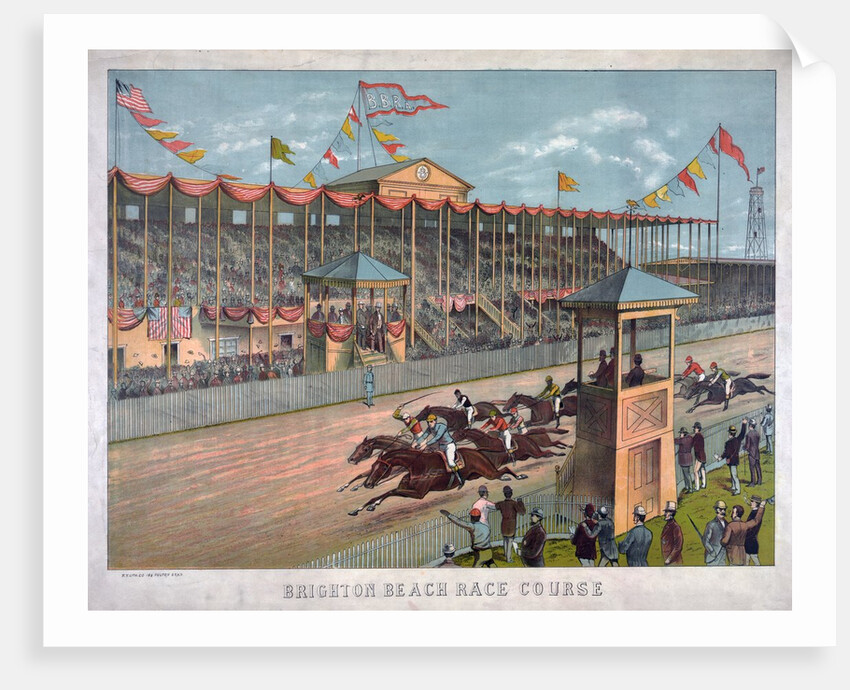 Brighton Beach Race Course by Anonymous