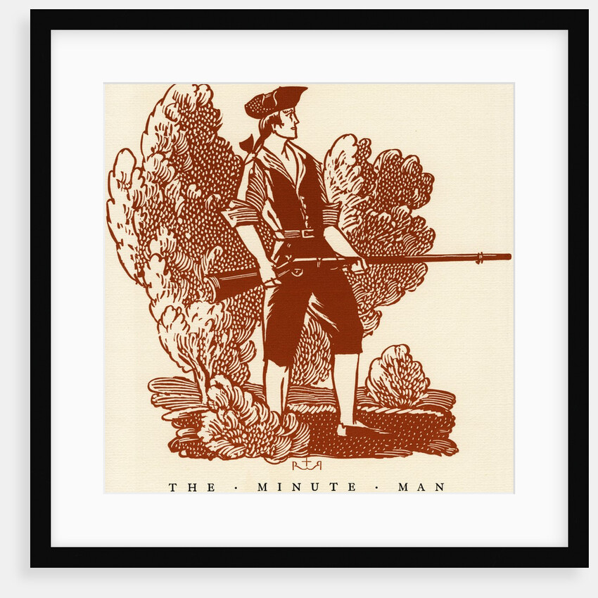 Revolutionary War Minuteman from 1775. by Anonymous