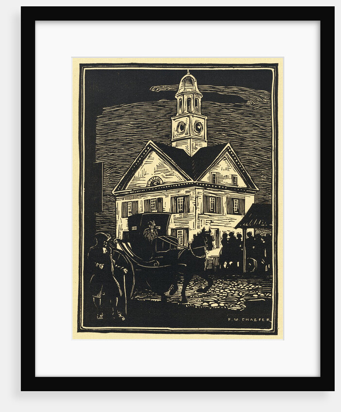 The Continental Congress Meeting at the York Courthouse. by Anonymous