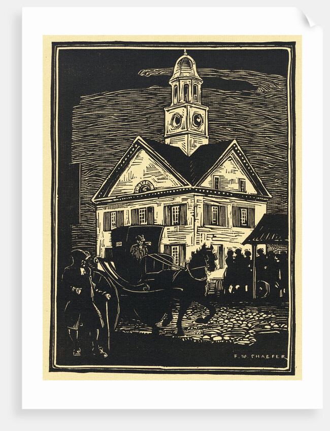The Continental Congress Meeting at the York Courthouse. by Anonymous