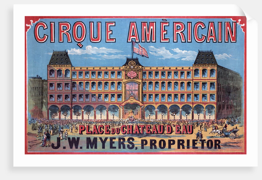 Cirque Américain - Place du Chateau d'Eau by Anonymous