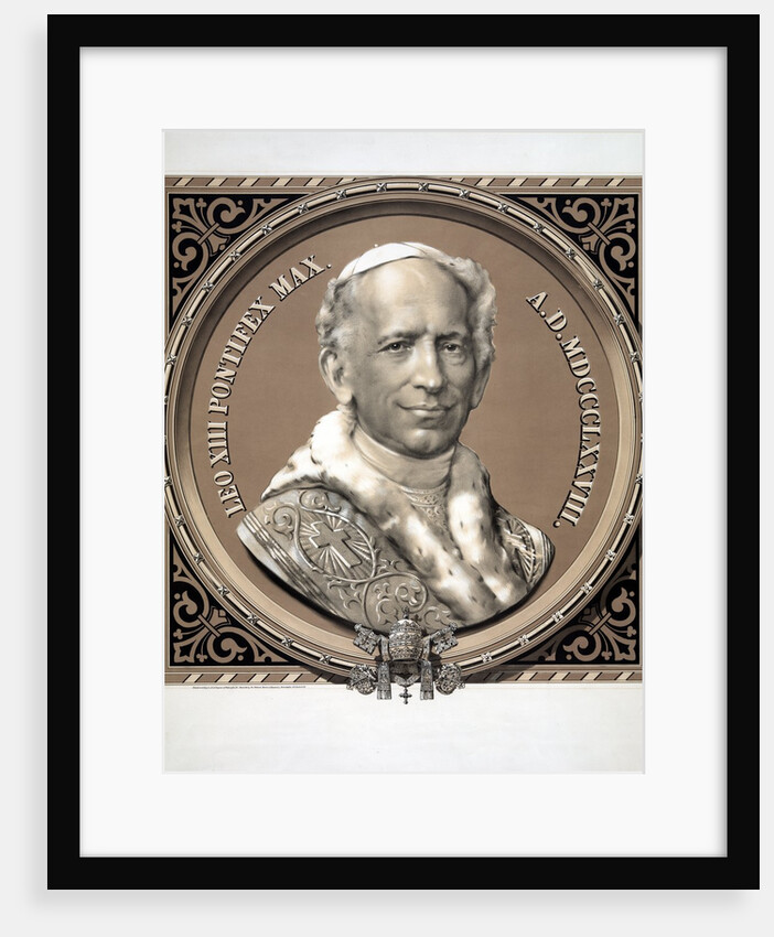 Bust Portrait of Pope Leo XIII by Anonymous