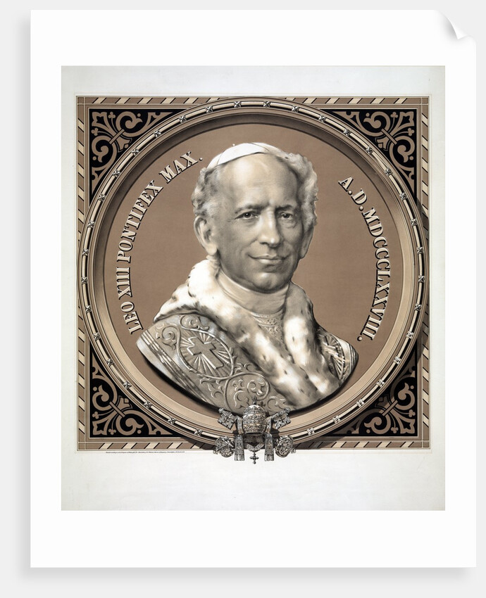 Bust Portrait of Pope Leo XIII by Anonymous