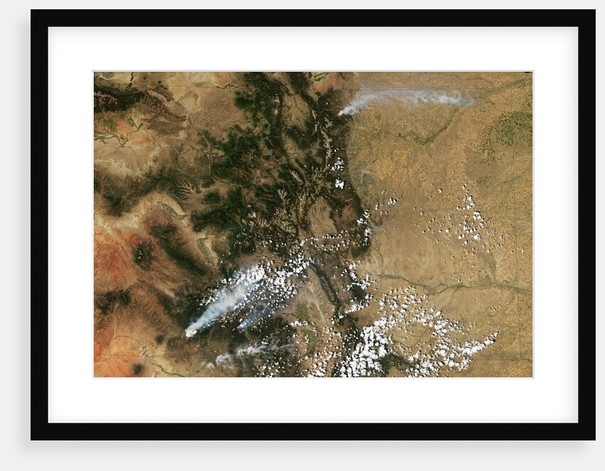 Wildfires across Colorado by Anonymous