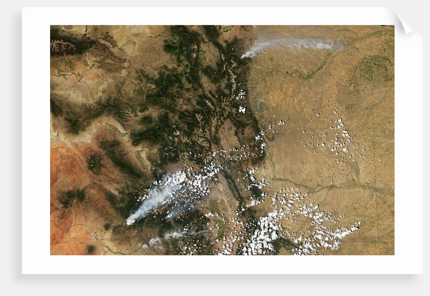 Wildfires across Colorado by Anonymous
