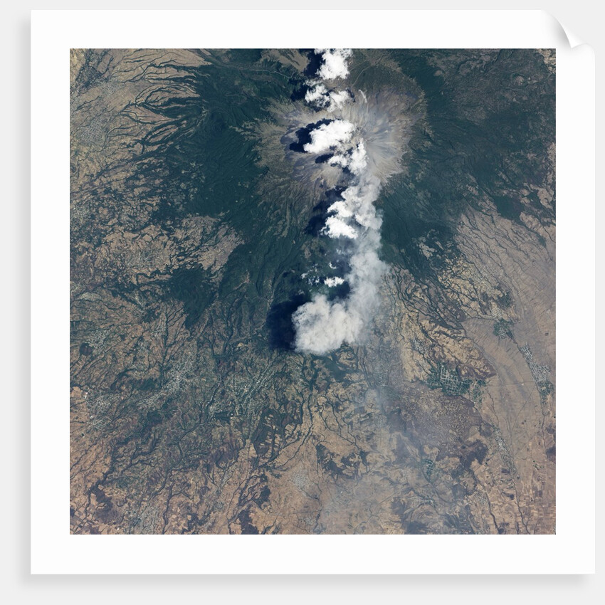 Volcanic Activity at Popocatépetl by Anonymous