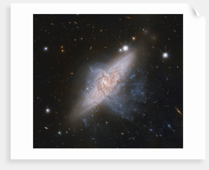 Overlapping galaxies by Anonymous