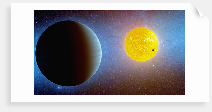 Artist's conception depicts the Kepler-10 star system by Anonymous