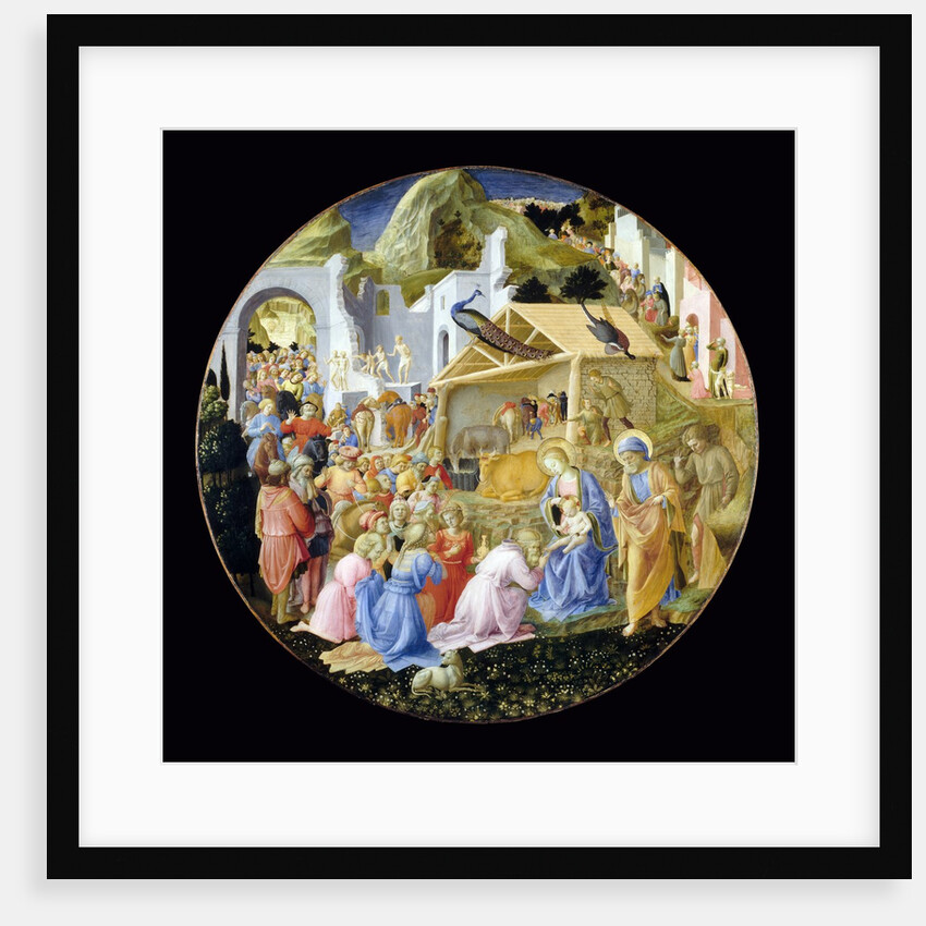 The Adoration of the Magi by Fra Angelico and Fra Filippo Lippi