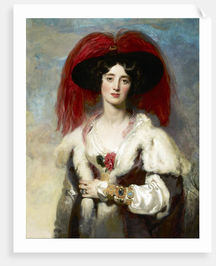 Julia, Lady Peel by Thomas Lawrence