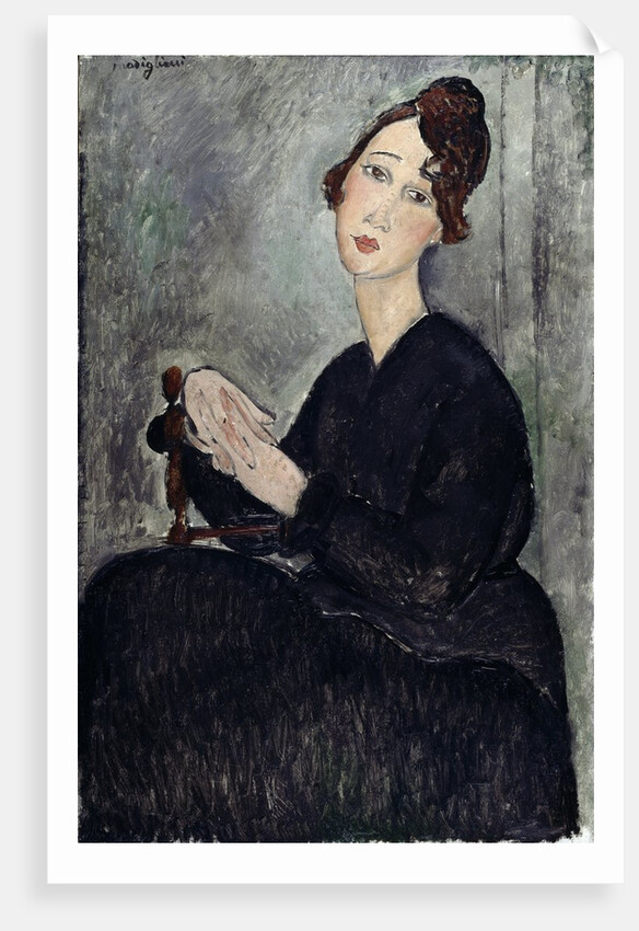 Portrait of Dedie (Odette Hayden) by Amedeo Modigliani