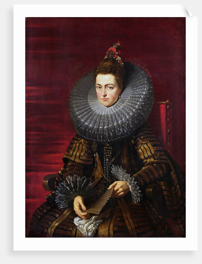 Infanta Isabella Clara Eugenia, Regent of the Netherlands by Peter Paul Rubens