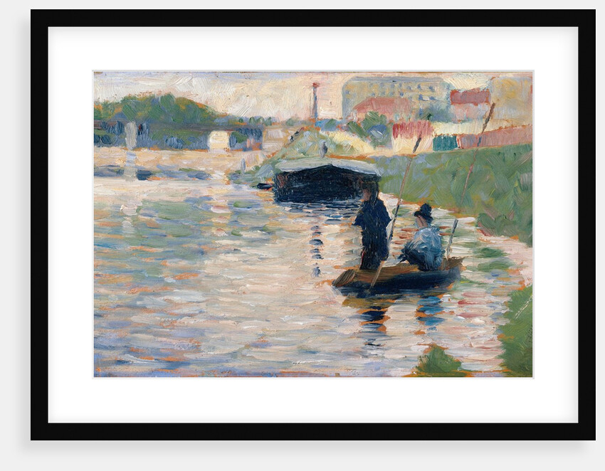 View of the Seine by Georges Seurat
