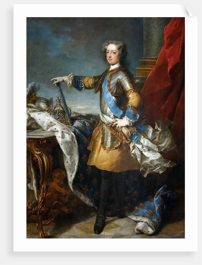 Louis XV, King of France and Navarre by Jean-Baptiste van Loo