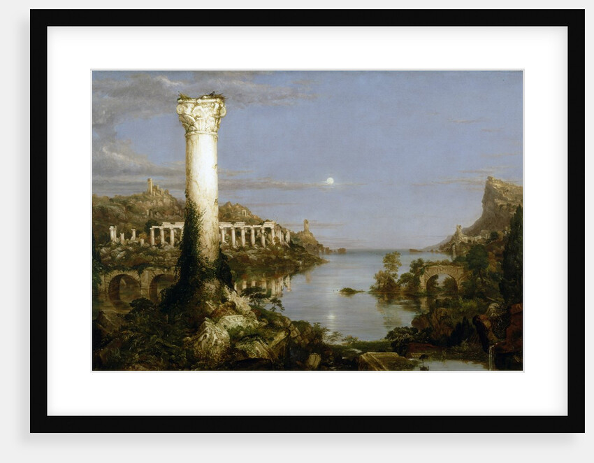 The Course of Empire - Desolation by Thomas Cole