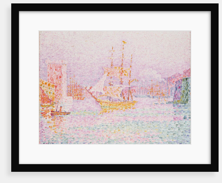 The Harbour at Marseilles by Paul Signac