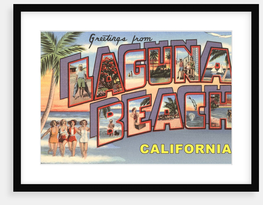 Greetings from Laguna Beach, California by Anonymous