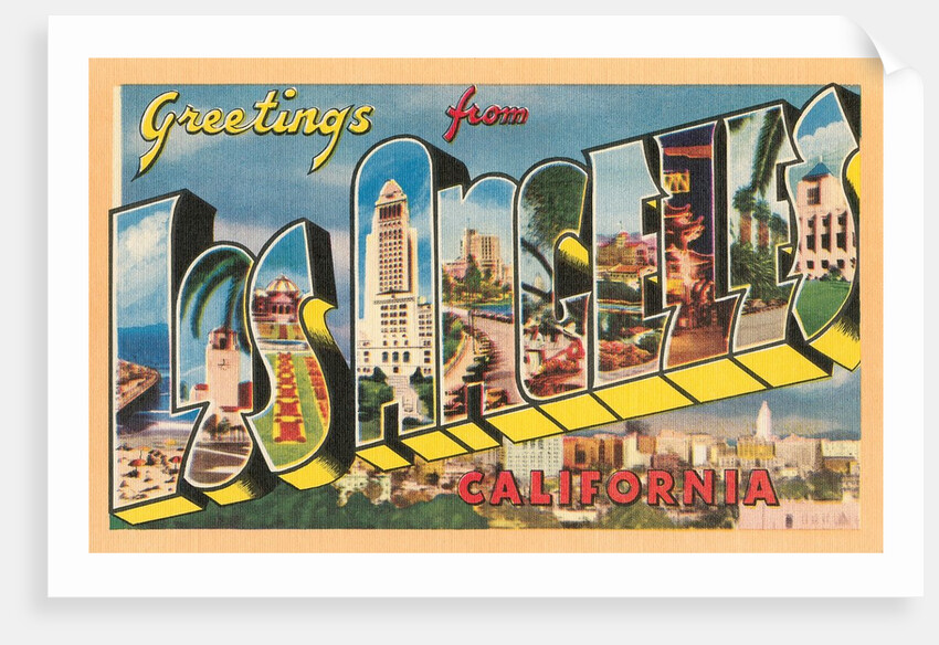 Greetings from Los Angeles, California by Anonymous