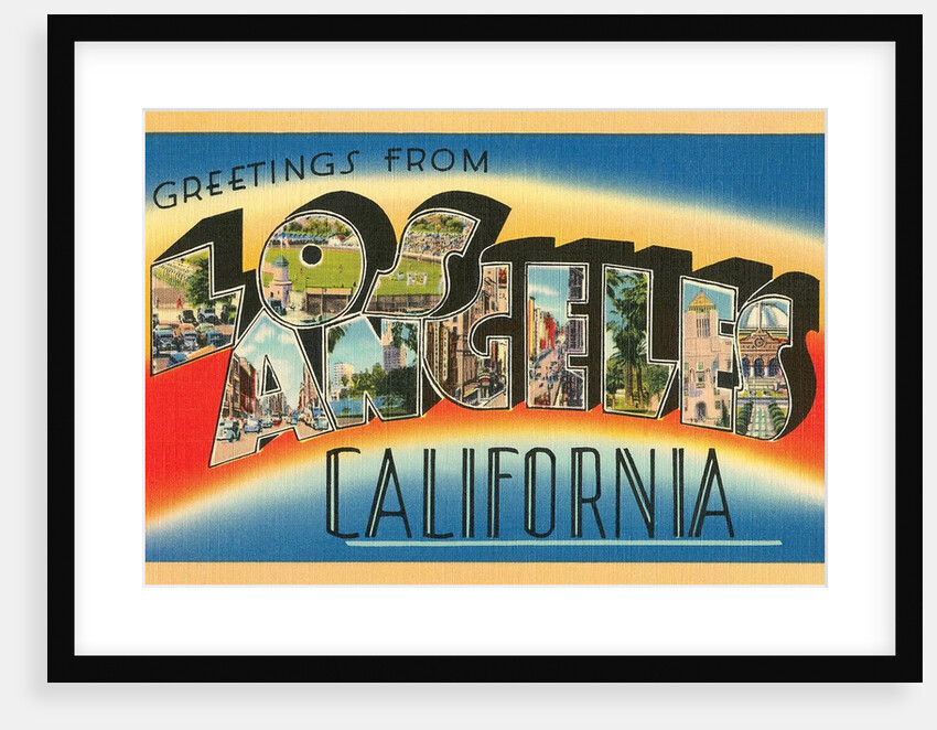 Greetings from Los Angeles, California by Anonymous
