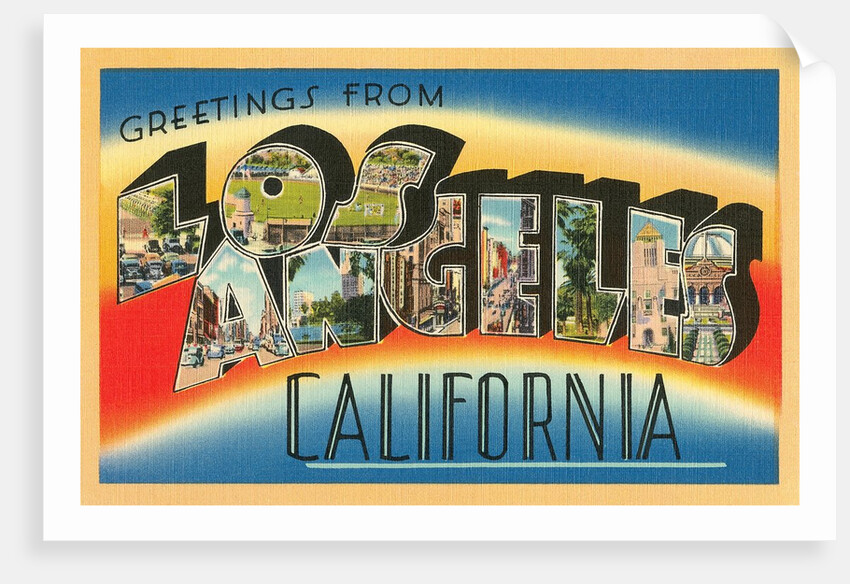 Greetings from Los Angeles, California by Anonymous