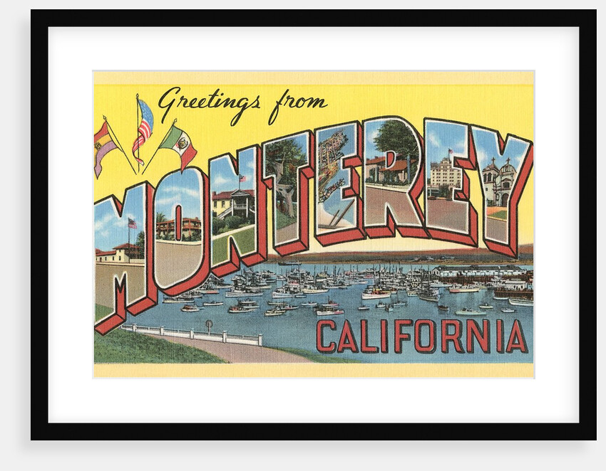 Greetings from Monterey, California by Anonymous