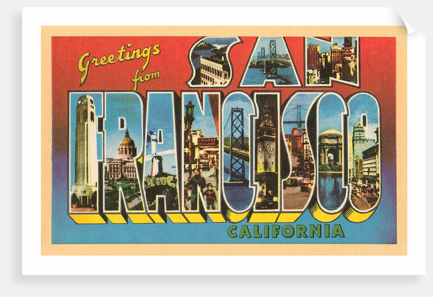 Greetings from San Francisco, California by Anonymous