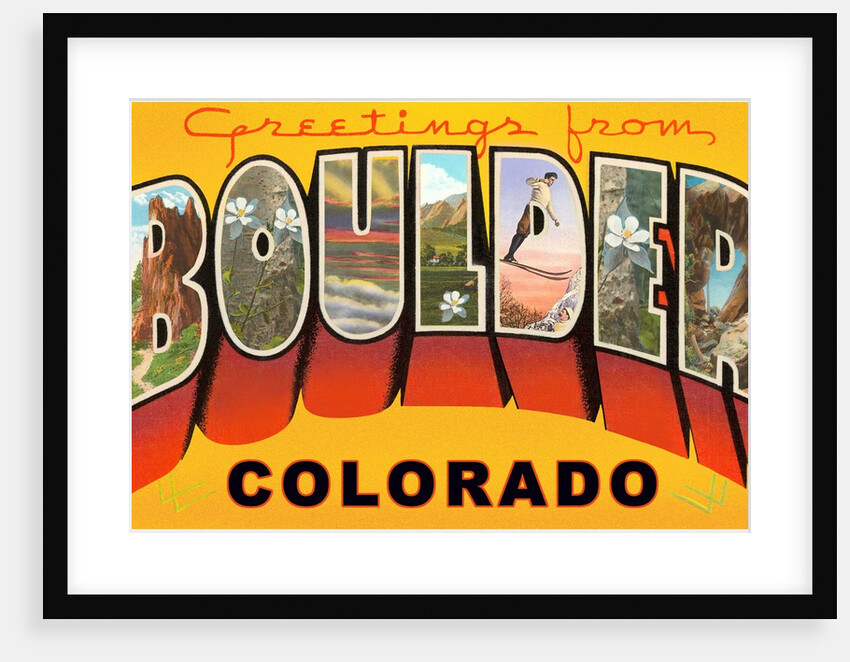 Greetings from Boulder, Colorado by Anonymous