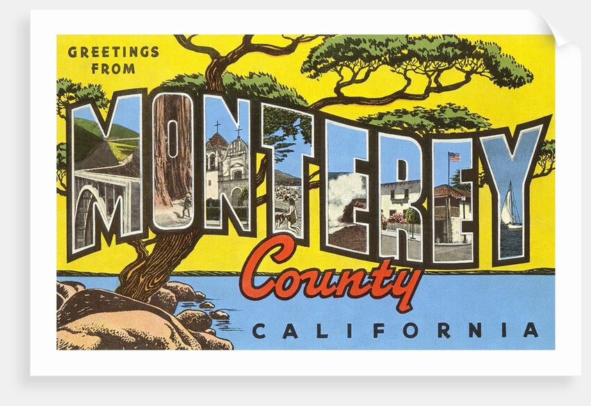 Greetings from Monterey County, California by Anonymous