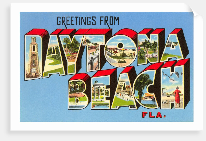 Greetings from Daytona Beach, Florida by Anonymous
