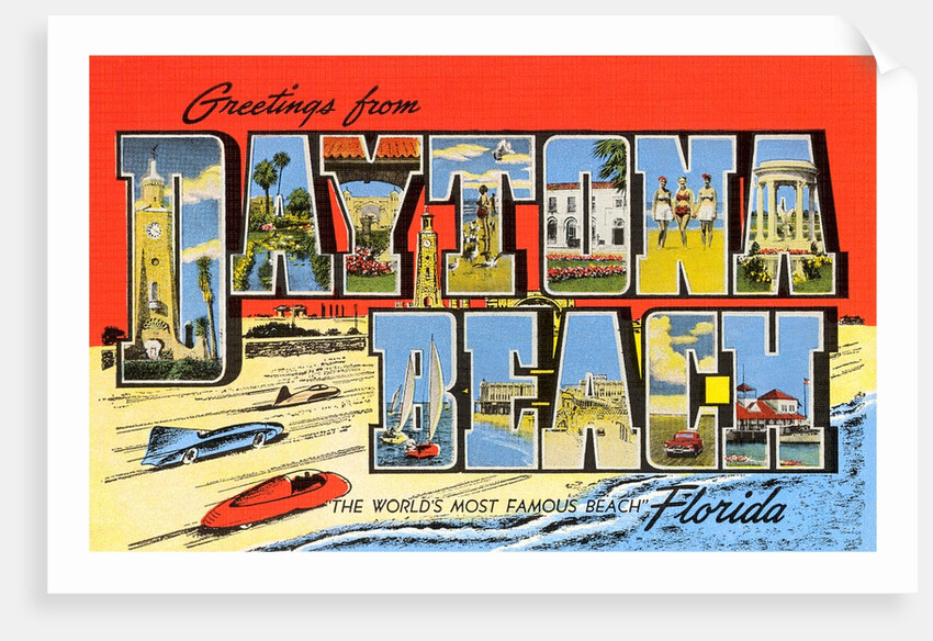 Greetings from Daytona Beach, Florida by Anonymous