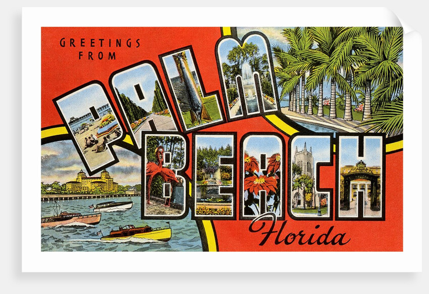 Greetings from Palm Beach, Florida by Anonymous