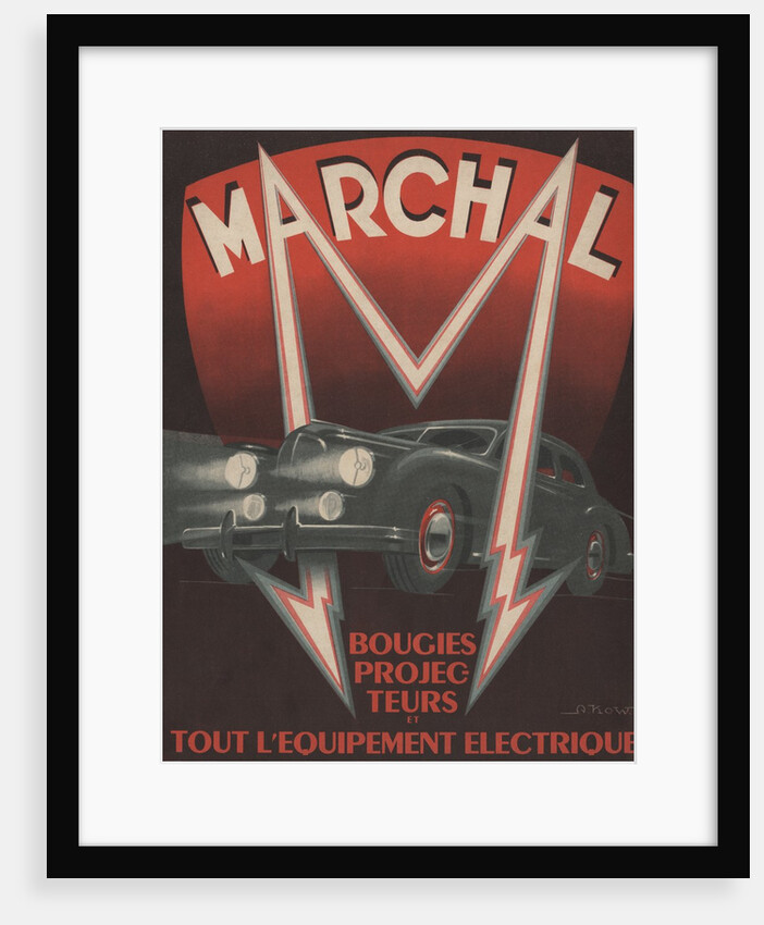 Marchal headlight advertisement by Anonymous