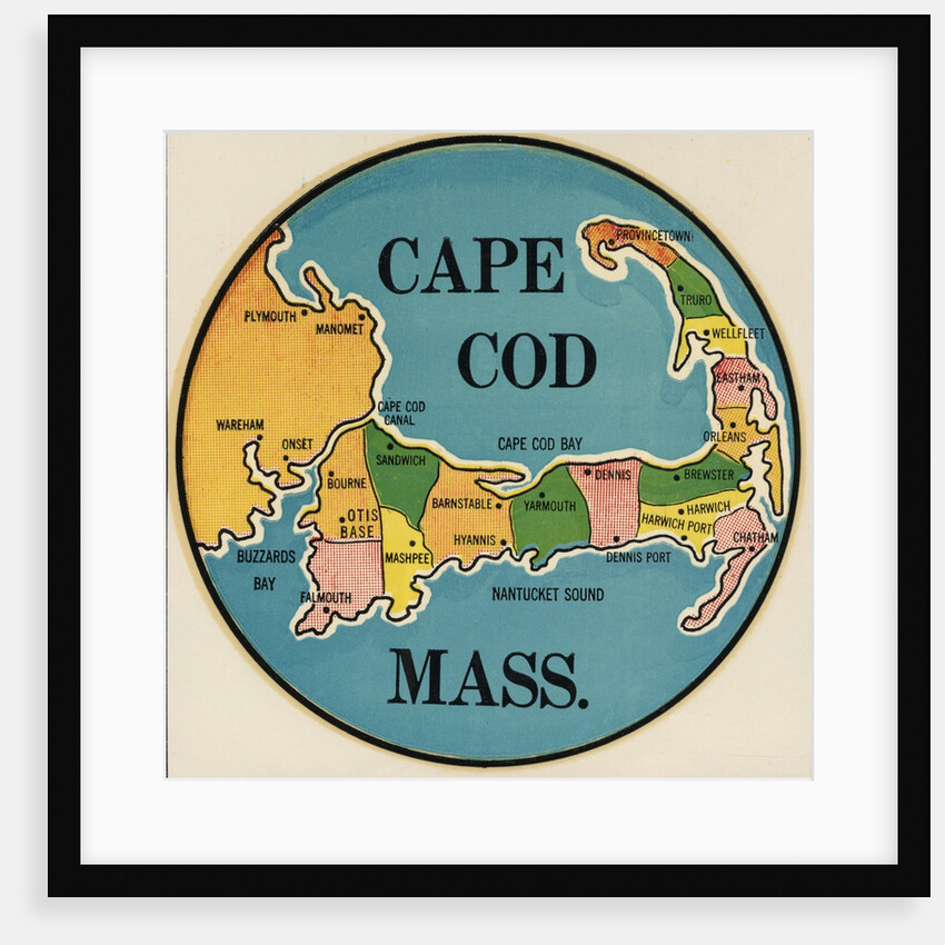 Cape Cod travel decal by Anonymous