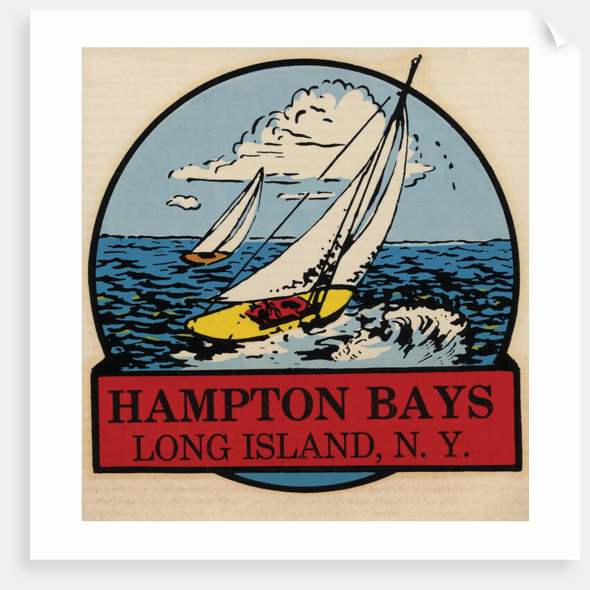 Hampton Bays travel decal by Anonymous