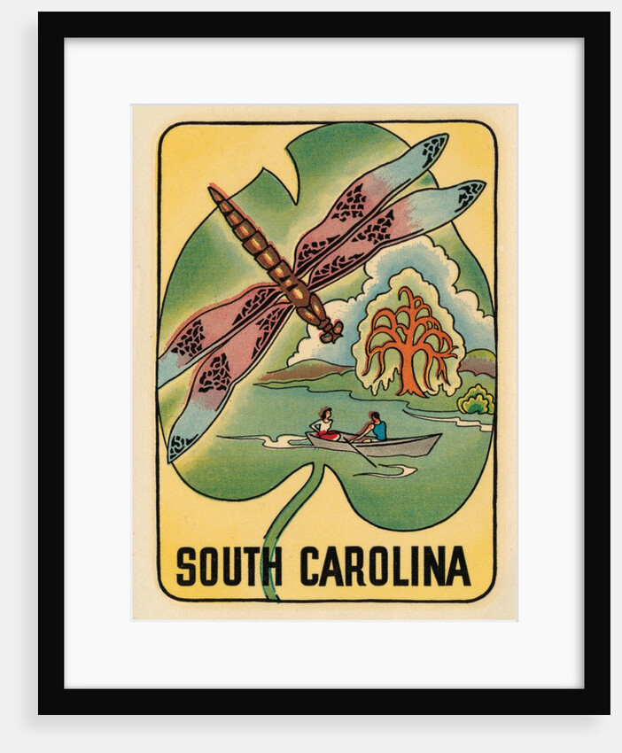 South Carolina travel decal by Anonymous