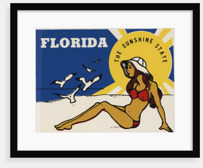 Florida travel decal by Corbis