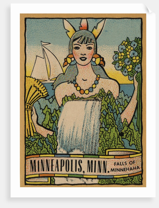 Minneapolis travel decal by Anonymous