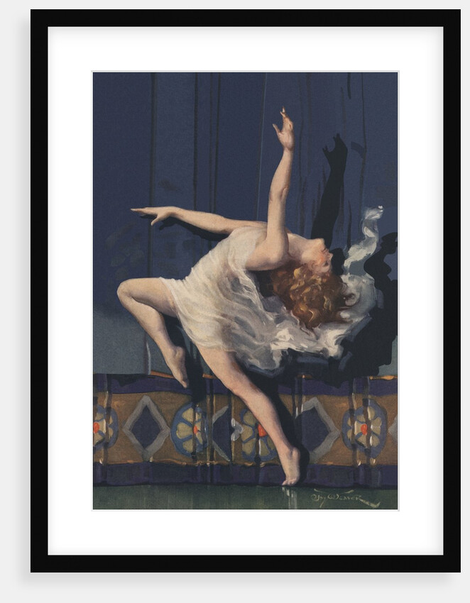Dancing woman by Anonymous