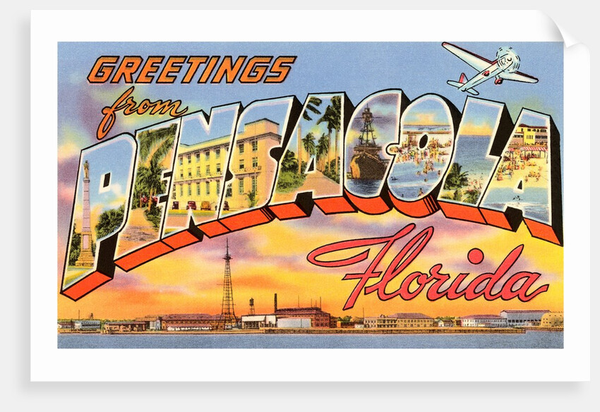 Greetings from Pensacola, Florida by Anonymous