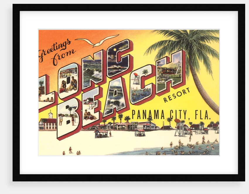 Greetings from Long Beach Resort, Panama City, Florida by Anonymous