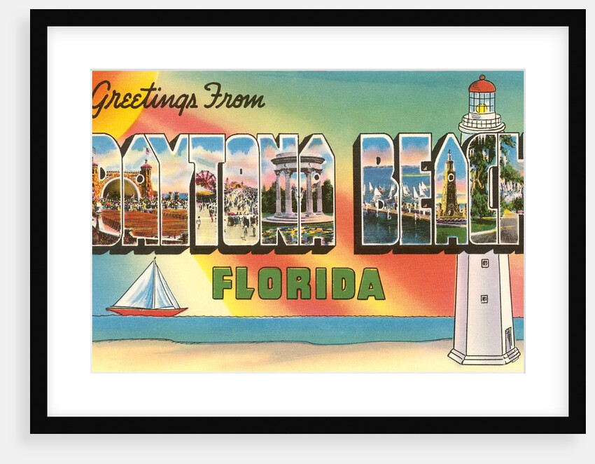 Greetings from Daytona Beach, Florida by Anonymous
