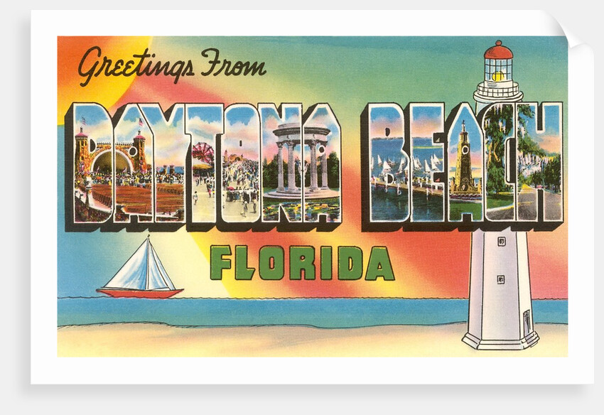 Greetings from Daytona Beach, Florida by Anonymous