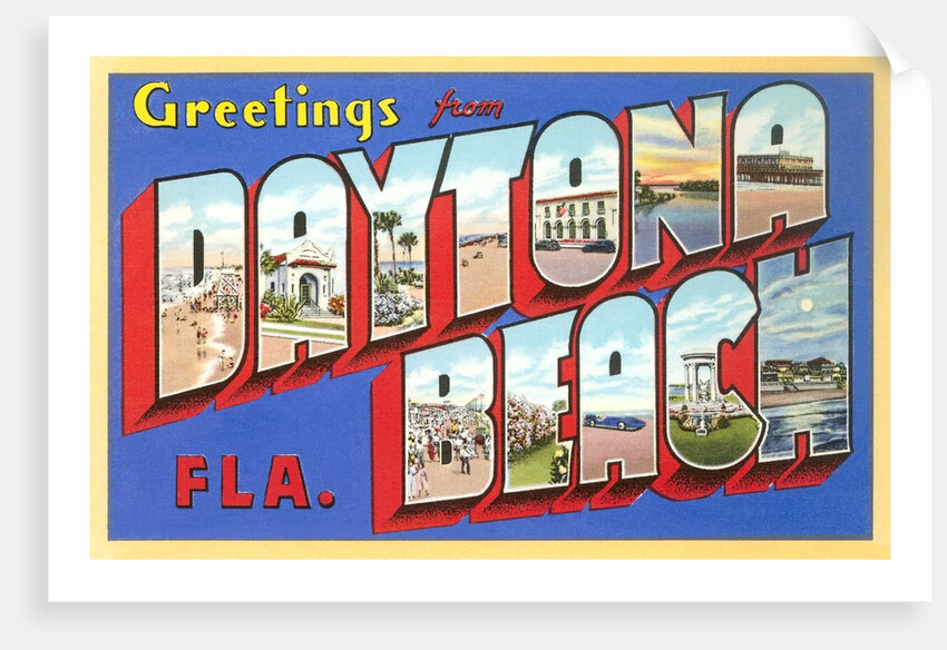 Greetings from Daytona Beach, Florida by Anonymous
