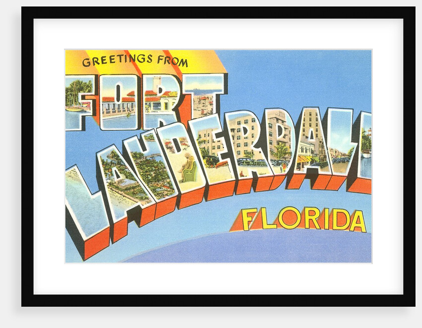 Greetings from Fort Lauderdale, Florida by Anonymous