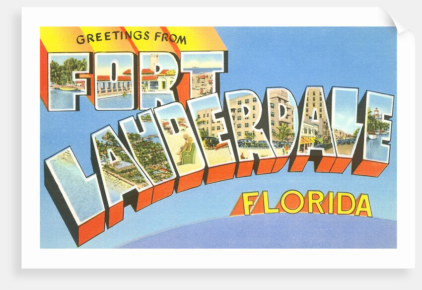 Greetings from Fort Lauderdale, Florida by Anonymous